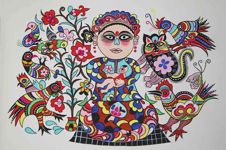 Ansai Folk Painting