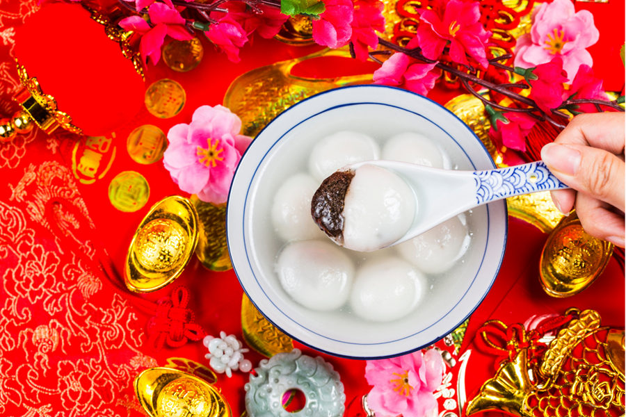 rice dumpling soup