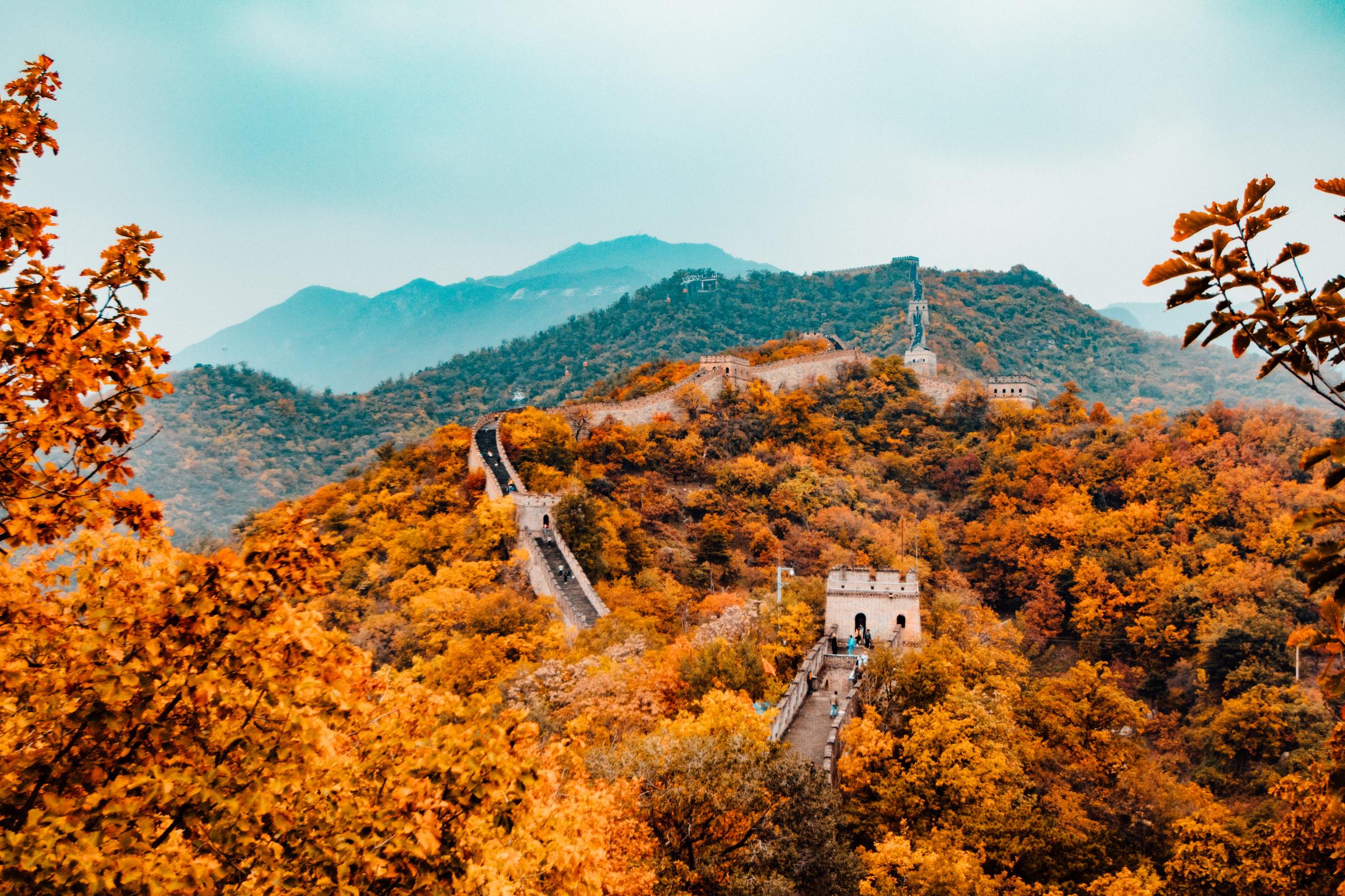 The Great Wall in Autumn